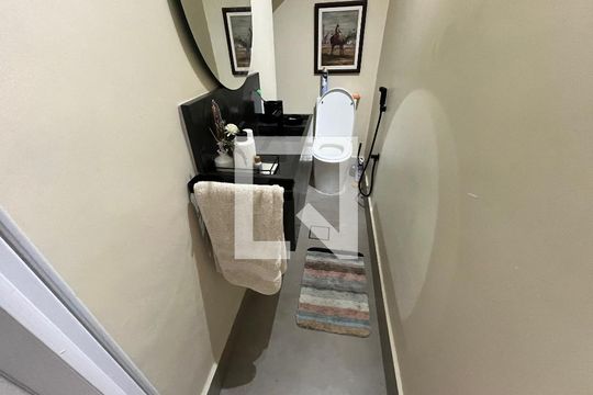 Lavabo de casa de condomínio à venda com 3 quartos, 140m² em Ilha do Governador, Rio de Janeiro