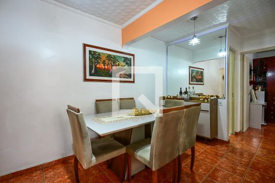 Sala de Jantar de apartamento à venda com 2 quartos, 54m² em Vila Pirajussara, São Paulo
