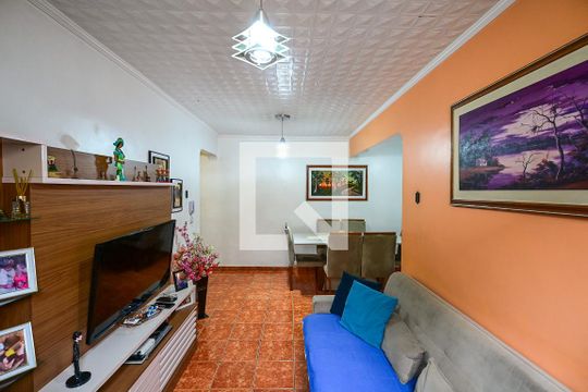 Sala de apartamento à venda com 2 quartos, 54m² em Vila Pirajussara, São Paulo