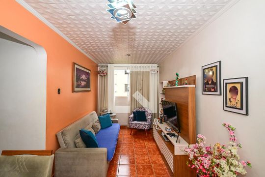 Sala de apartamento à venda com 2 quartos, 54m² em Vila Pirajussara, São Paulo