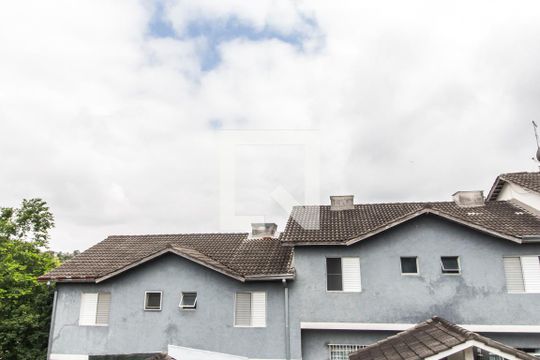Vista da Suíte de casa de condomínio à venda com 3 quartos, 110m² em Vila Sao Luiz (Valparaizo), Santana de Parnaíba
