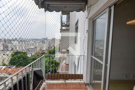 Sala de apartamento à venda com 2 quartos, 75m² em Rio Comprido, Rio de Janeiro
