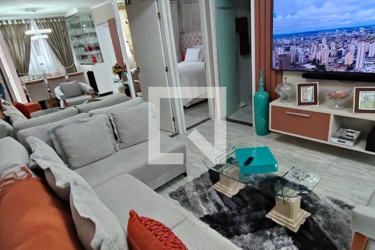 Sala de apartamento à venda com 2 quartos, 54m² em Vila Esperança, São Paulo