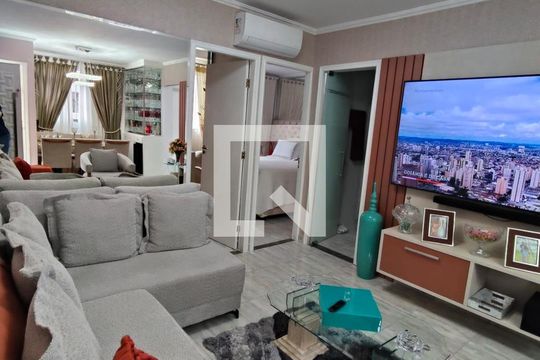 Sala de apartamento à venda com 2 quartos, 54m² em Vila Esperança, São Paulo