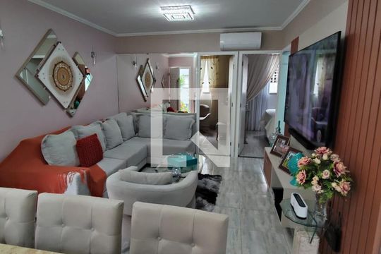 Sala de apartamento à venda com 2 quartos, 54m² em Vila Esperança, São Paulo