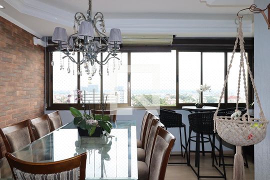 Janela da Sala de apartamento à venda com 3 quartos, 95m² em Vila Ipiranga, Porto Alegre