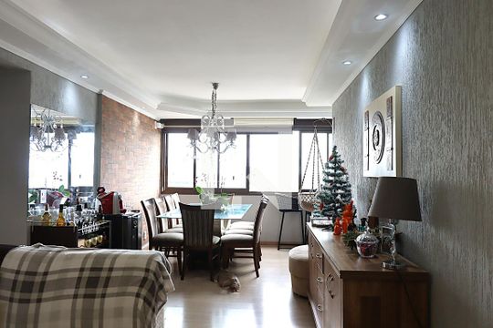 Sala de apartamento à venda com 3 quartos, 95m² em Vila Ipiranga, Porto Alegre
