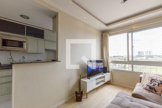 Sala de apartamento à venda com 2 quartos, 48m² em Passo das Pedras, Porto Alegre