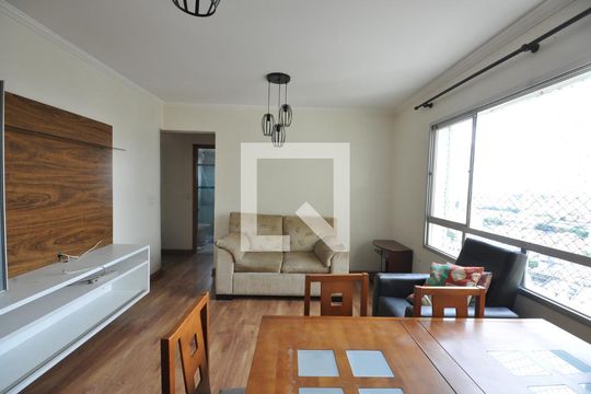 Sala de apartamento à venda com 2 quartos, 66m² em Vila Gustavo, São Paulo