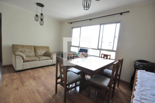 Sala de apartamento à venda com 2 quartos, 66m² em Vila Gustavo, São Paulo