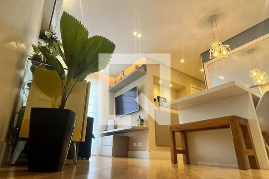 Sala de apartamento à venda com 3 quartos, 64m² em Carandiru, São Paulo