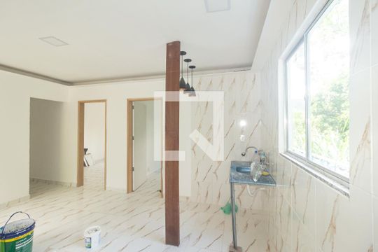 Sala/Cozinha de casa para alugar com 2 quartos, 55m² em Guaratiba, Rio de Janeiro