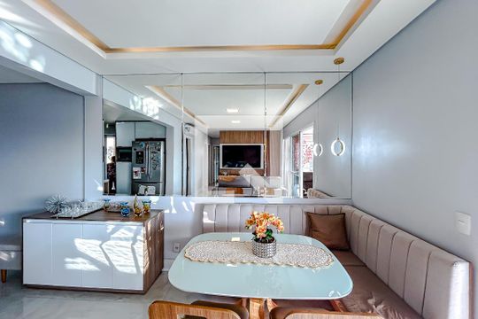 Sala de Jantar de apartamento à venda com 3 quartos, 103m² em Tatuapé, São Paulo