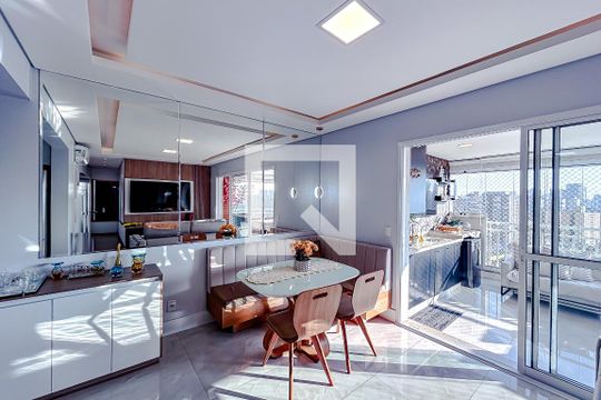 Sala de Jantar de apartamento à venda com 3 quartos, 103m² em Tatuapé, São Paulo