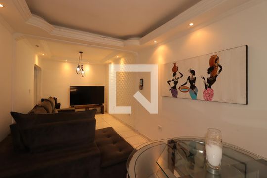 Sala de casa à venda com 3 quartos, 121m² em Cidade São Jorge, Santo André