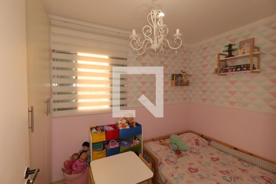 Quarto de apartamento à venda com 2 quartos, 57m² em Vila Camilópolis, Santo André