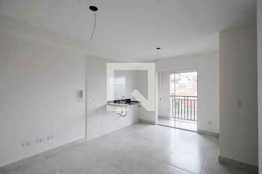 Sala/Cozinha de apartamento à venda com 2 quartos, 43m² em Vila Maria Alta, São Paulo