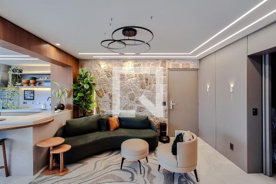 Sala de apartamento à venda com 3 quartos, 142m² em Ipiranga, São Paulo