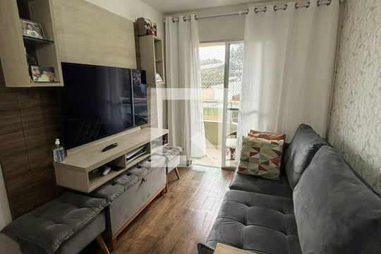 Sala de apartamento à venda com 2 quartos, 50m² em Vila Mira, São Paulo
