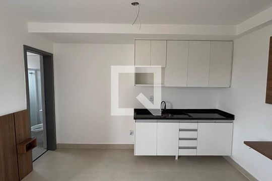Quarto - Cozinha de apartamento à venda com 1 quarto, 23m² em Vila Sao Pedro, Santo André