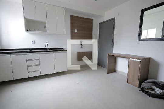 Sala, Cozinha, Quarto de apartamento à venda com 1 quarto, 23m² em Vila Sao Pedro, Santo André