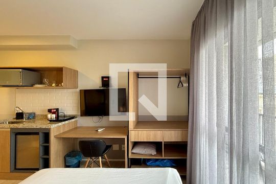 Quarto de kitnet/studio à venda com 0 quarto, 22m² em Jardim das Acacias, São Paulo