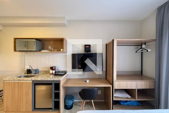 Quarto de kitnet/studio à venda com 0 quarto, 22m² em Jardim das Acacias, São Paulo