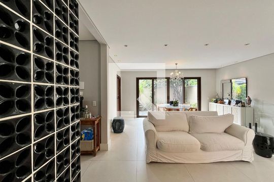 Sala de casa de condomínio à venda com 4 quartos, 340m² em Conjunto Habitacional Vila Santana (sousas), Campinas