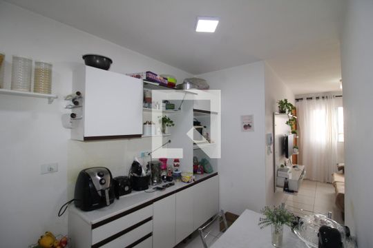 Sala / Cozinha de apartamento à venda com 2 quartos, 38m² em Vila Santa Maria, São Paulo