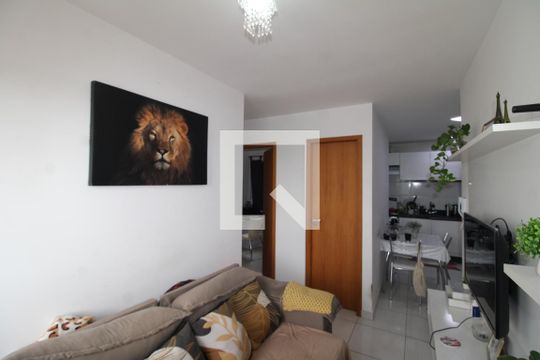 Sala / Cozinha de apartamento à venda com 2 quartos, 38m² em Vila Santa Maria, São Paulo