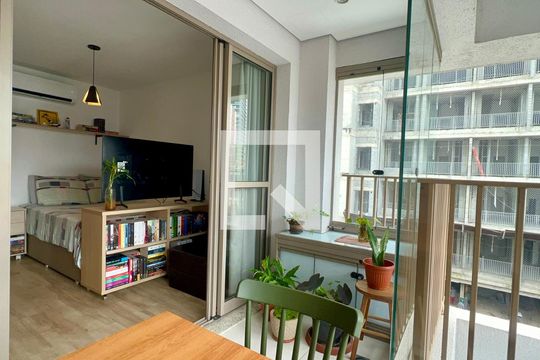 Varanda de apartamento à venda com 1 quarto, 29m² em Sumarezinho, São Paulo