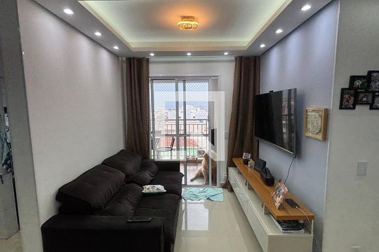 Sala - Sala de Jantar de apartamento à venda com 2 quartos, 50m² em Vila Curuçá, Santo André