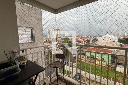 Sala - Sala de Jantar de apartamento à venda com 2 quartos, 50m² em Vila Curuçá, Santo André