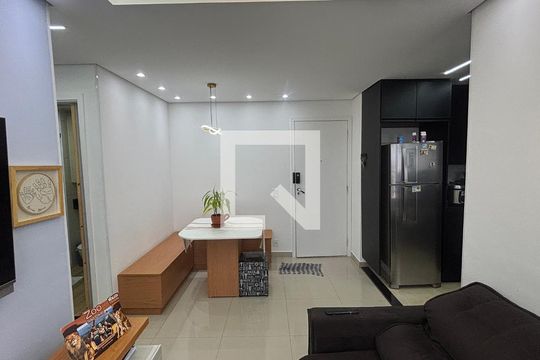 Sala - Sala de Jantar de apartamento à venda com 2 quartos, 50m² em Vila Curuçá, Santo André