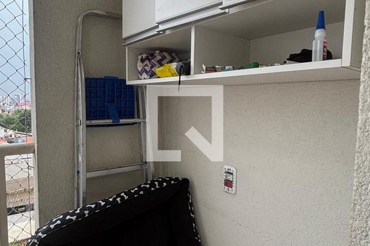 Sala - Sala de Jantar de apartamento à venda com 2 quartos, 50m² em Vila Curuçá, Santo André
