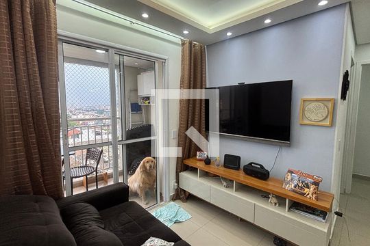 Sala - Sala de Jantar de apartamento à venda com 2 quartos, 50m² em Vila Curuçá, Santo André