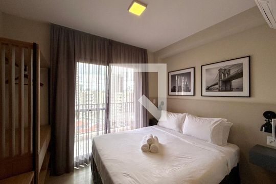 Quarto  de kitnet/studio à venda com 1 quarto, 22m² em Jardim das Acacias, São Paulo