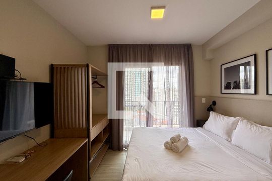 Quarto  de kitnet/studio à venda com 1 quarto, 22m² em Jardim das Acacias, São Paulo