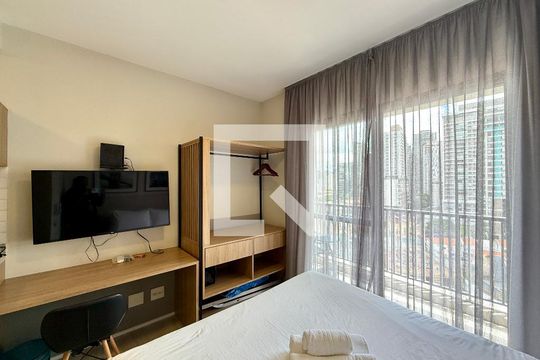 Quarto  de kitnet/studio à venda com 1 quarto, 22m² em Jardim das Acacias, São Paulo