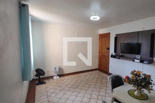Sala de apartamento para alugar com 2 quartos, 56m² em São José, São Caetano do Sul