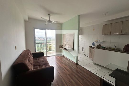 Sala de apartamento para alugar com 2 quartos, 56m² em Parque Viana, Barueri