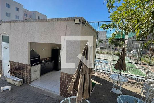 Área externa de apartamento à venda com 2 quartos, 43m² em Campo Grande, Rio de Janeiro