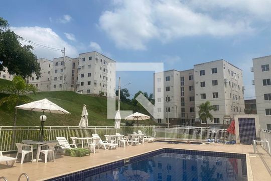 Área externa de apartamento à venda com 2 quartos, 43m² em Campo Grande, Rio de Janeiro
