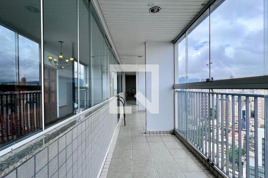 varanda de apartamento à venda com 4 quartos, 180m² em Funcionários, Belo Horizonte