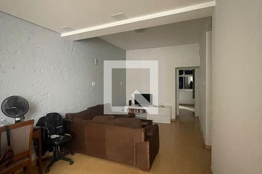 Sala de apartamento à venda com 3 quartos, 100m² em Lourdes, Belo Horizonte