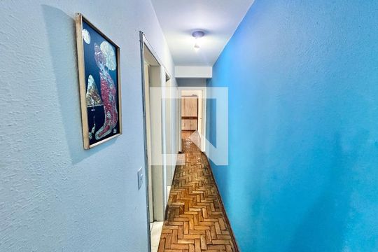 Corredor de apartamento à venda com 2 quartos, 66m² em Santana, São Paulo