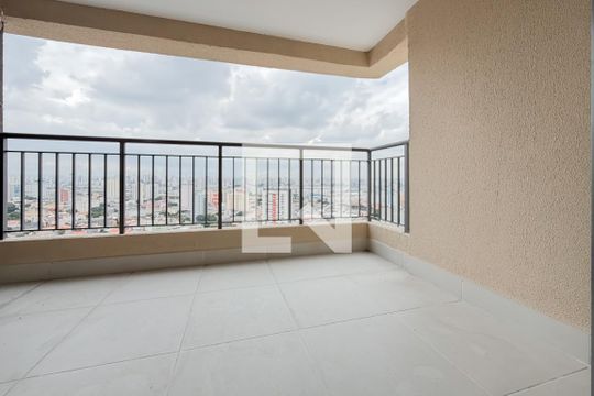 Varanda da Sala de apartamento à venda com 3 quartos, 59m² em Ipiranga, São Paulo