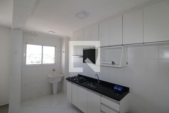 Sala / Cozinha de apartamento à venda com 2 quartos, 43m² em Vila Santa Maria, São Paulo