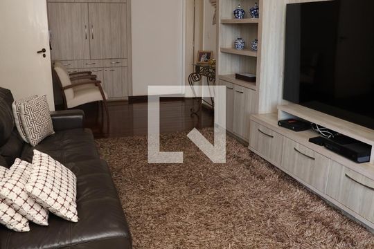 Sala de TV de apartamento para alugar com 5 quartos, 350m² em Setor Oeste, Goiânia