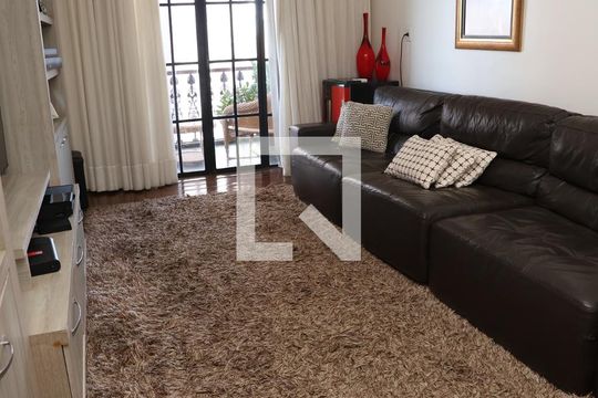 Sala de TV de apartamento para alugar com 5 quartos, 350m² em Setor Oeste, Goiânia